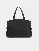 Anya Hindmarch Wilson in Black Shiny Grain