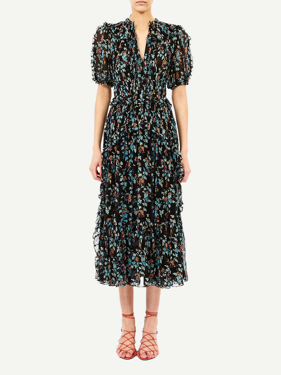 Ulla Johnson Wren Dress in Nightshade