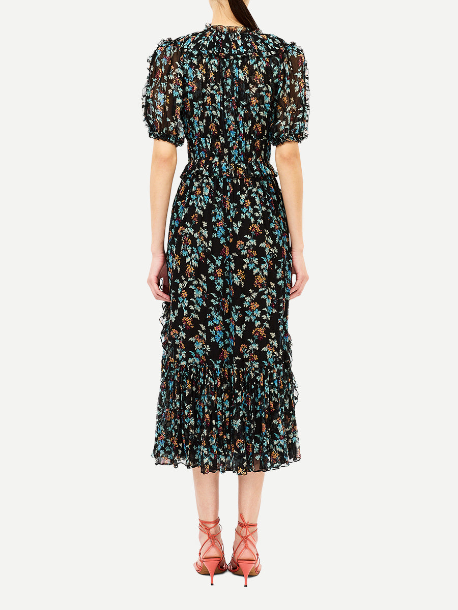 Ulla Johnson Wren Dress in Nightshade