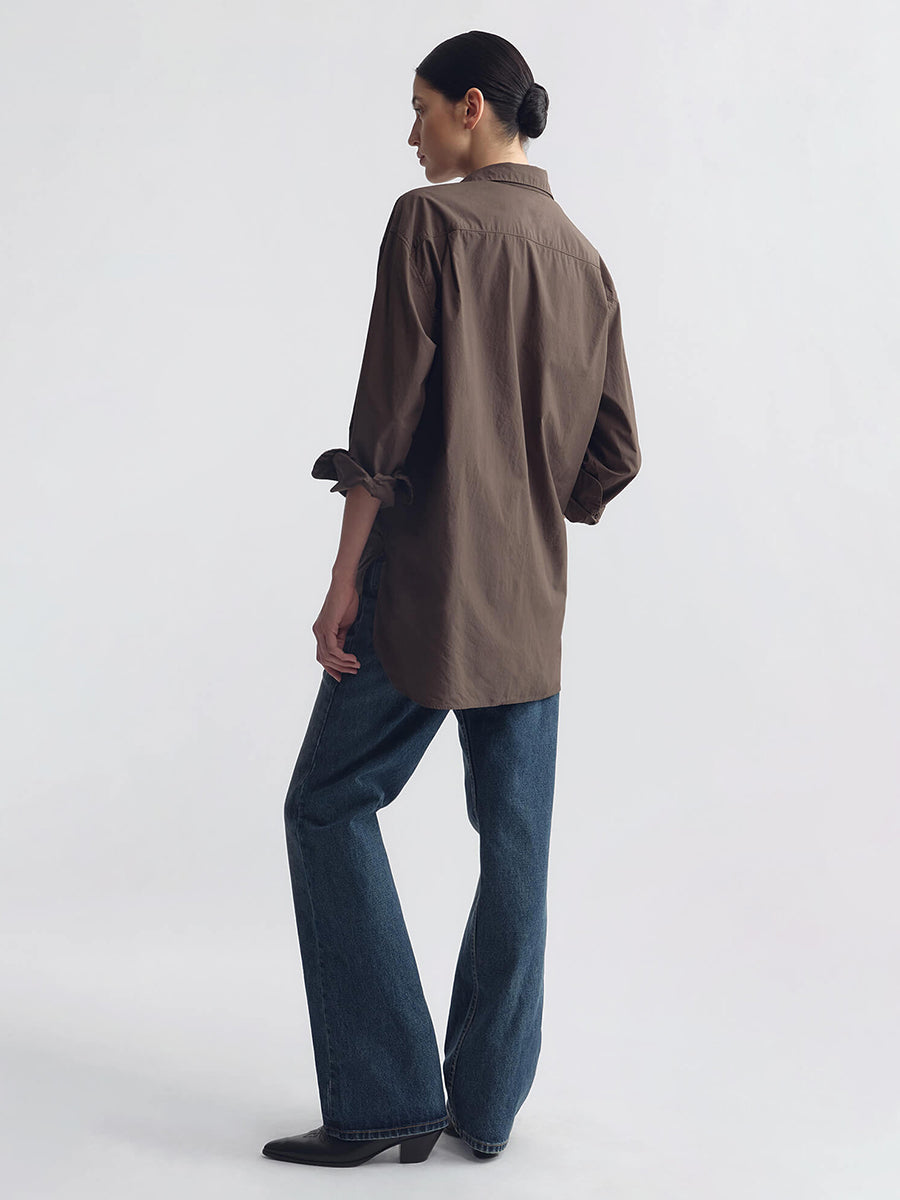 Yorke Shirt in Dark Walnut