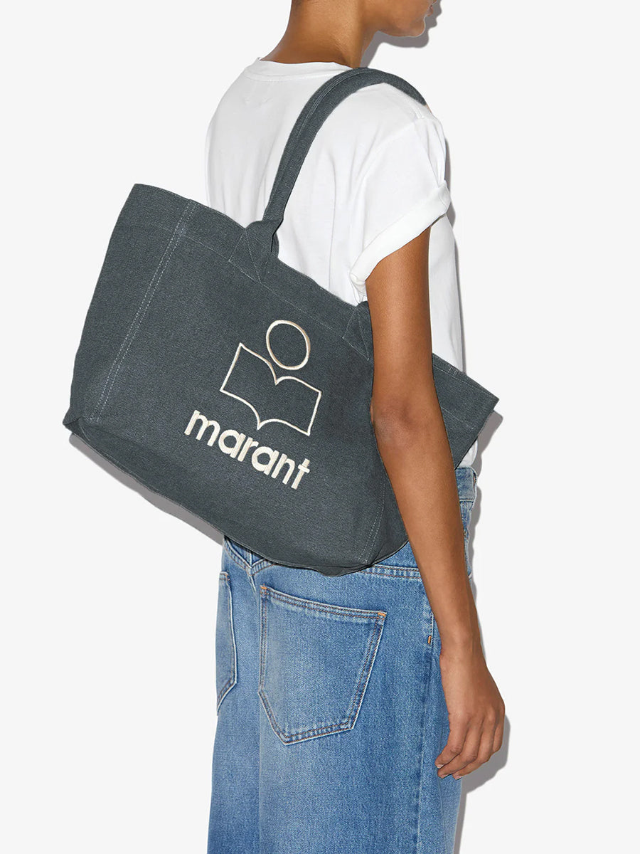 Isabel Marant Yenky Bag in Faded Black