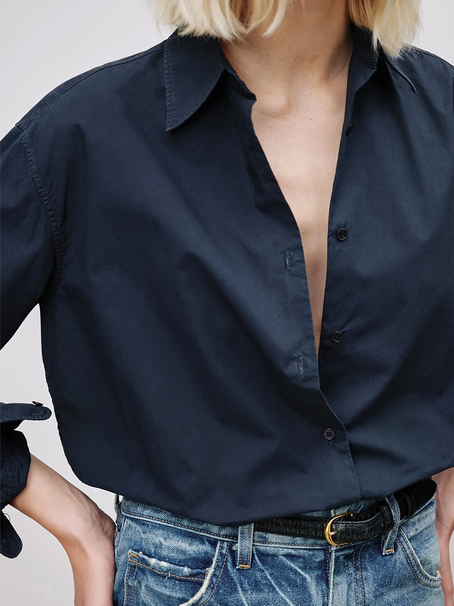 Yorke Shirt in Midnight
