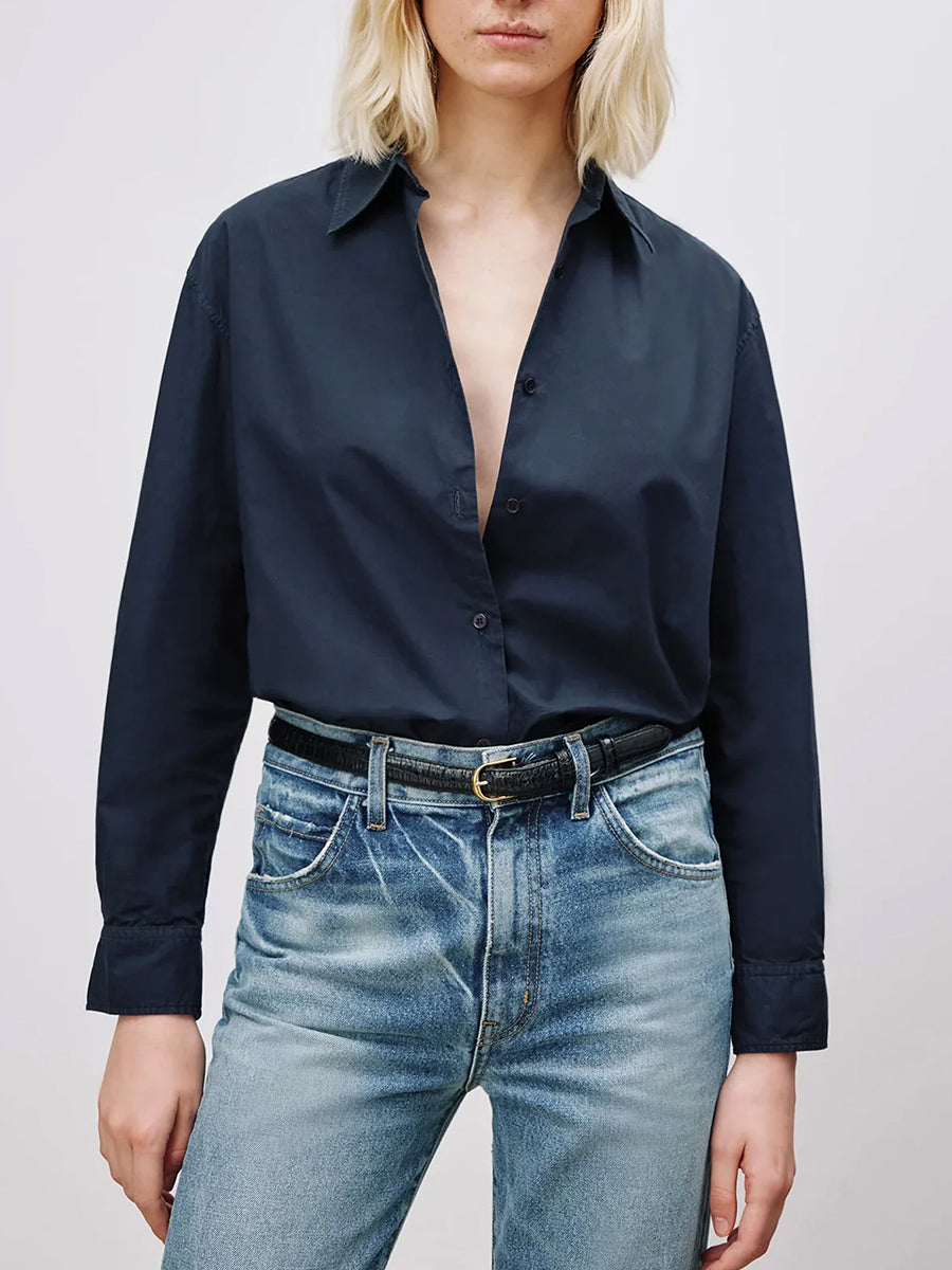 Yorke Shirt in Midnight