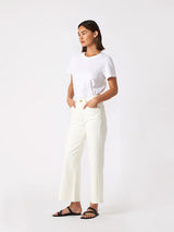 SLVRLAKE Grace Crop in White