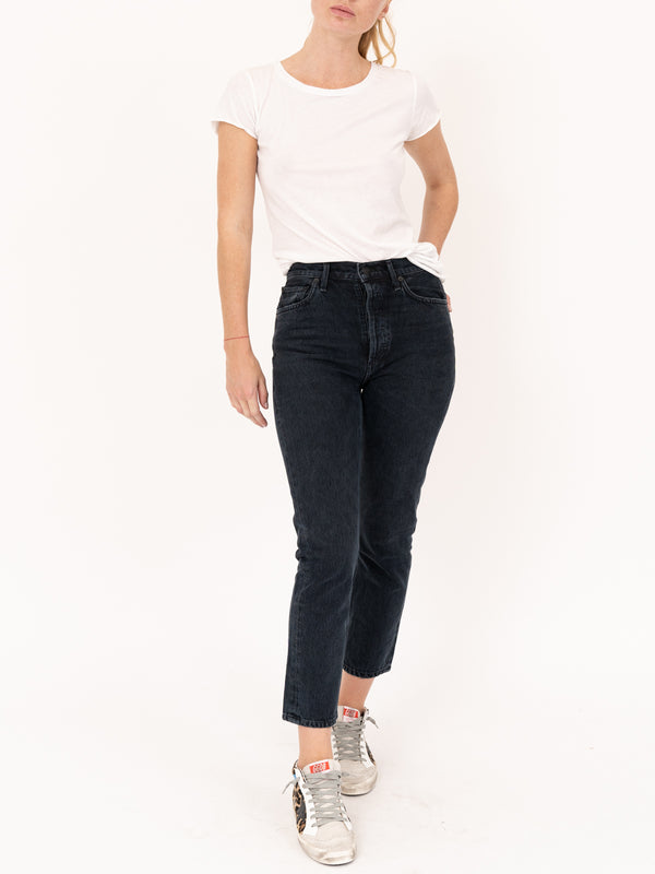 Riley Straight Crop High Rise