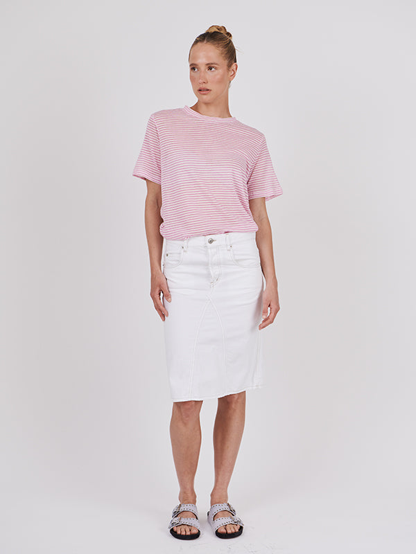 Isabel Marant Etoile Fiali Skirt in White