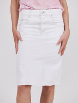 Isabel Marant Etoile Fiali Skirt in White