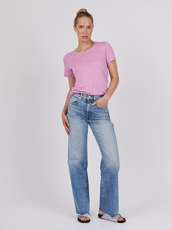 Isabel Marant Etoile Kiliann Tee Shirt in Lilac