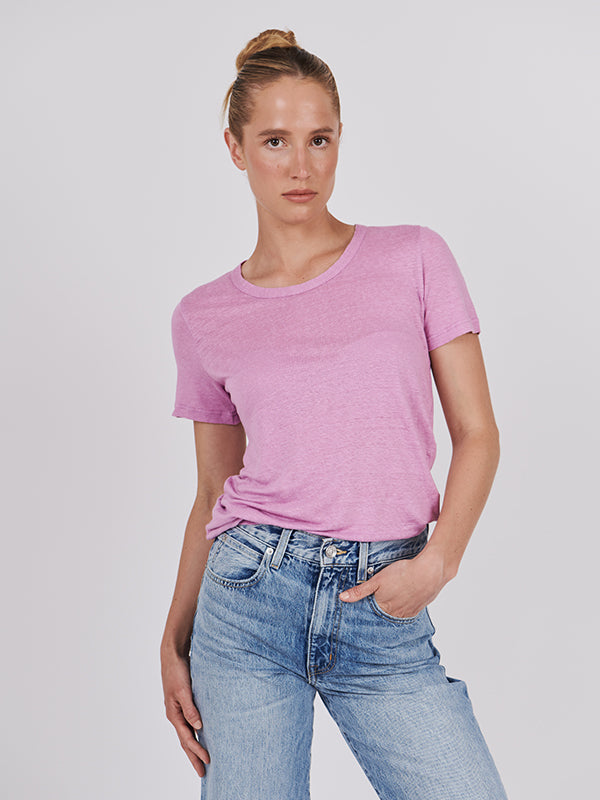 Isabel Marant Etoile Kiliann Tee Shirt in Lilac