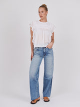 Isabel Marant Etoile Layona Top in White