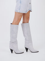 Isabel Marant Ririo High Boots in Lilac