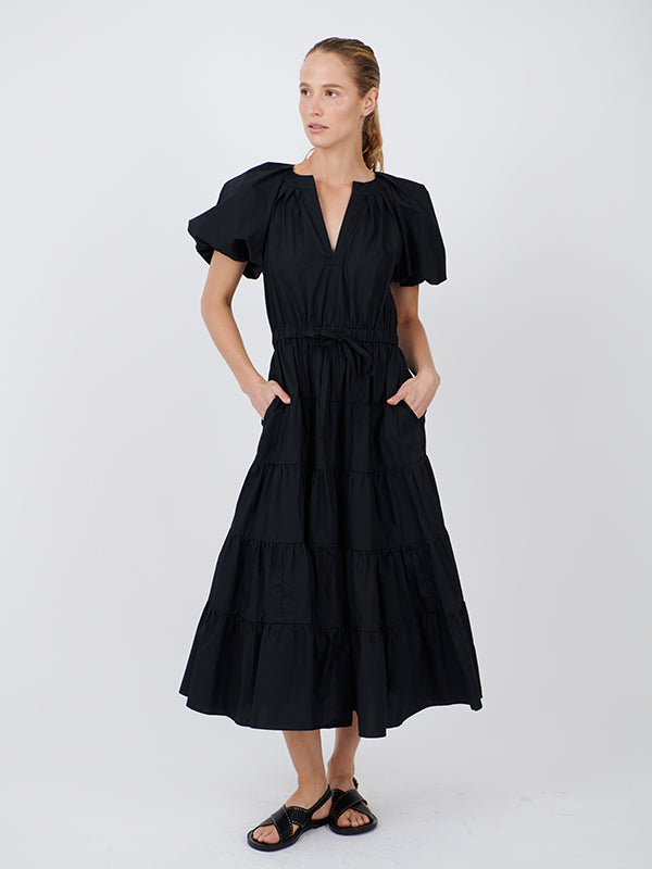 Ulla Johnson Olina Dress in Noir