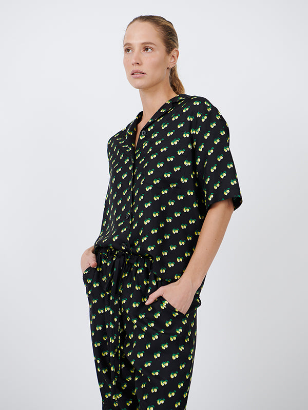 La DoubleJ Boxy Shirt in Limoncello