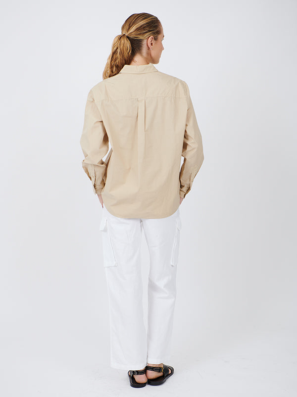 Nili Lotan Yannic Cargo Pant in White