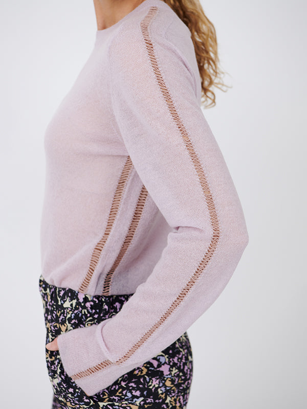 Dries Van Noten Tinka Top in Lavender