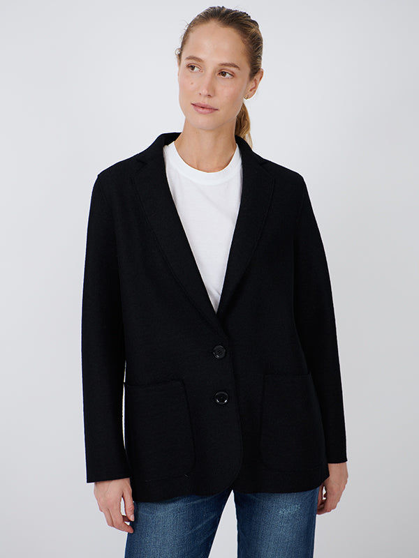 Herno Single Breasted Wool Blazer