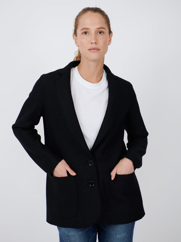 Herno Single Breasted Wool Blazer