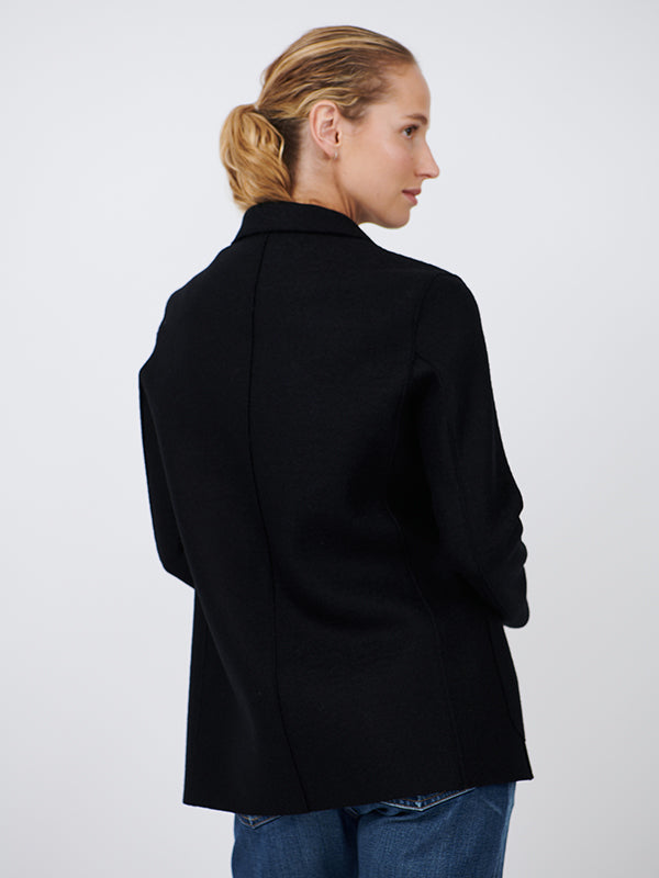 Herno Single Breasted Wool Blazer
