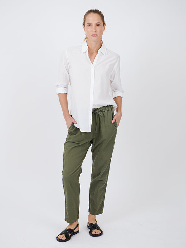 Xirena Rex Twill Pant in Fern Green