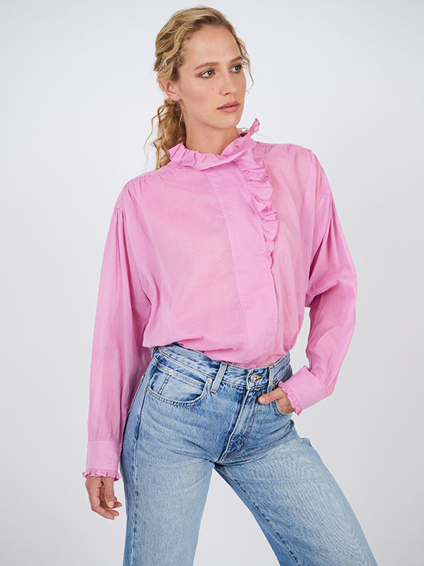 Isabel Marant Etoile Pamias Top in Lilac