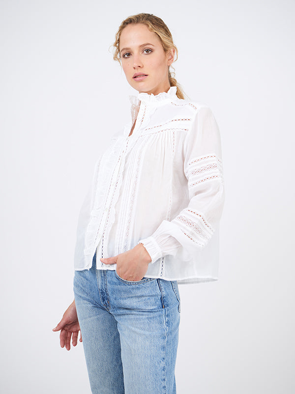 Isabel Marant Metina Top in White