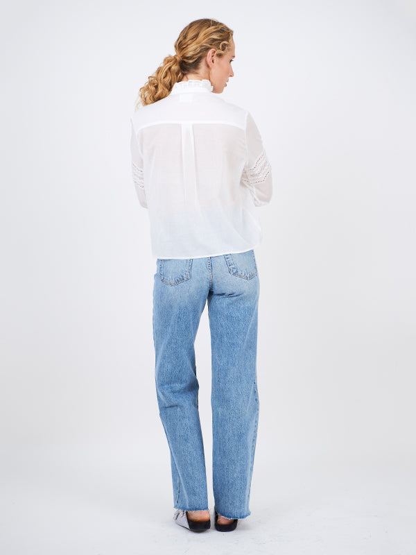Isabel Marant Metina Top in White