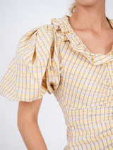 Isabel Marant Catalia Top in Light Yellow