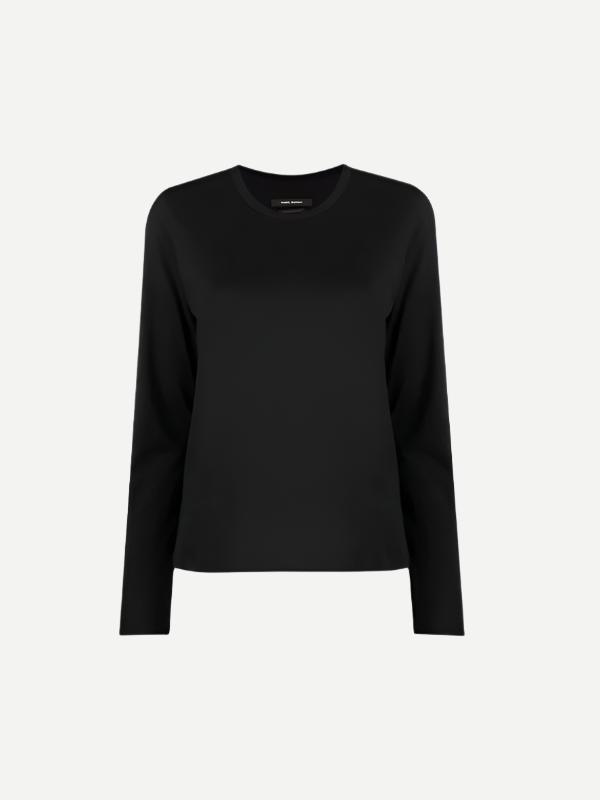 Isabel Marant Alka Tee Shirt In Black