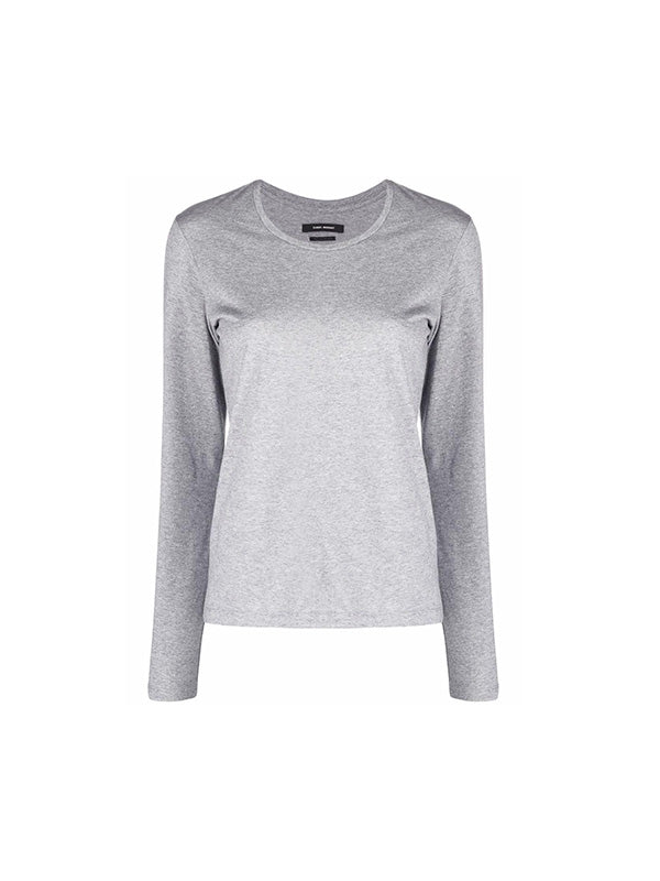 Isabel Marant Alka Tee Shirt In Grey