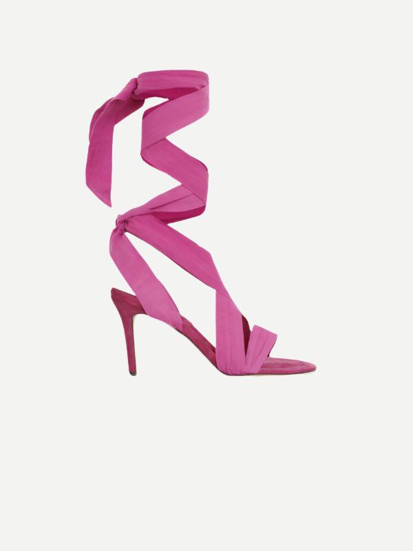 Isabel Marant Arieli Sandals in Fuchsia