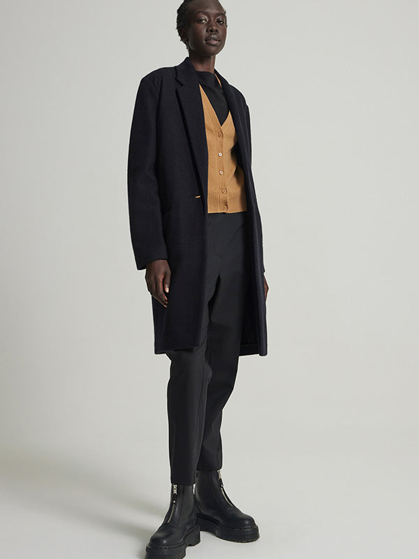 Jac + Jack Aspects Coat in Black