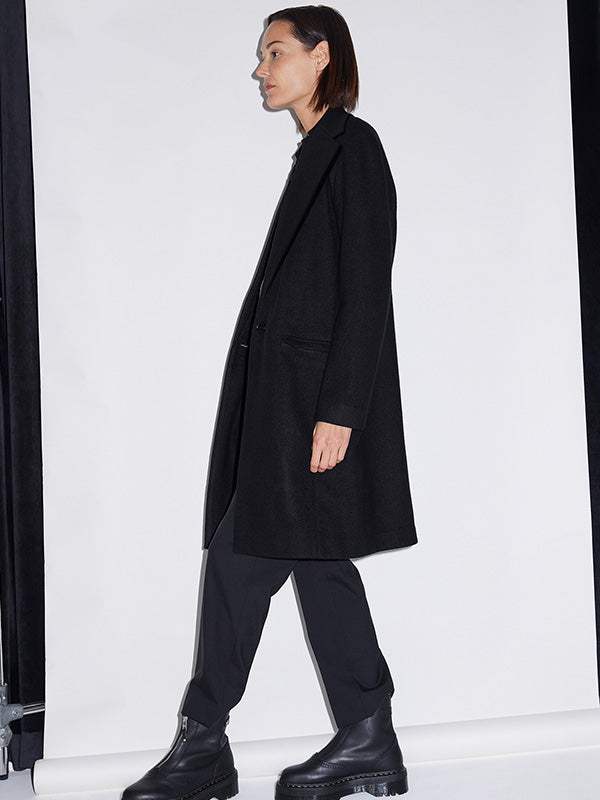 Jac + Jack Aspects Coat in Black