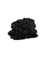 Ruffle Bag in Black
