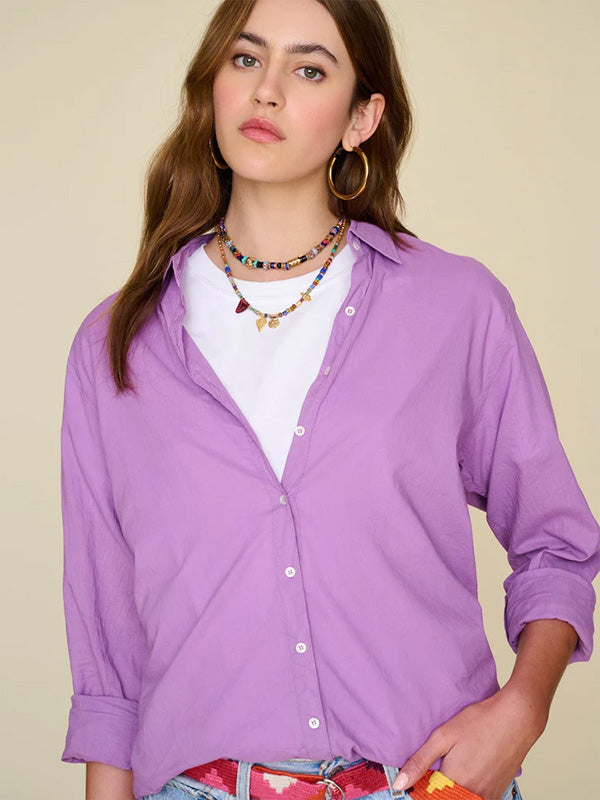 Xirena Beau Shirt in Villa Plum