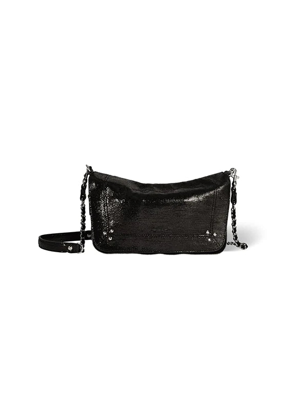 Jerome Dreyfuss Bobi Small in Lame Noir