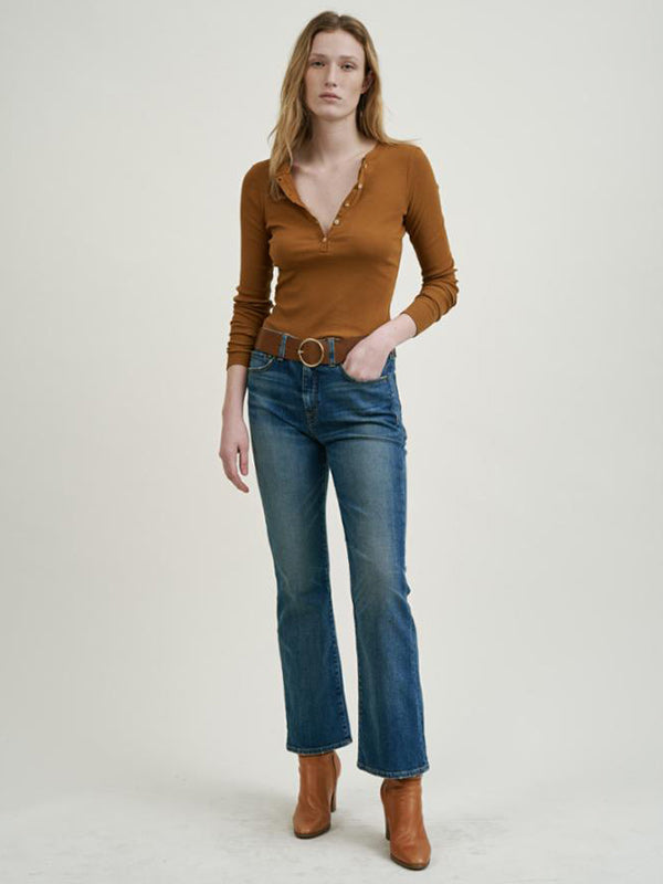 Boot Cut Jean in Classic Wash