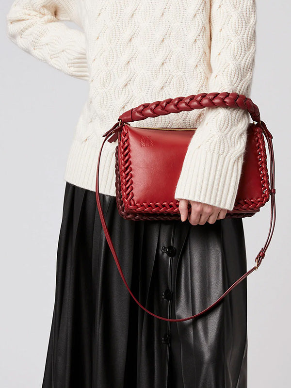 Altuzarra Braided Bag in Red