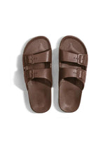 Freedom Moses Solid Slides in Choco