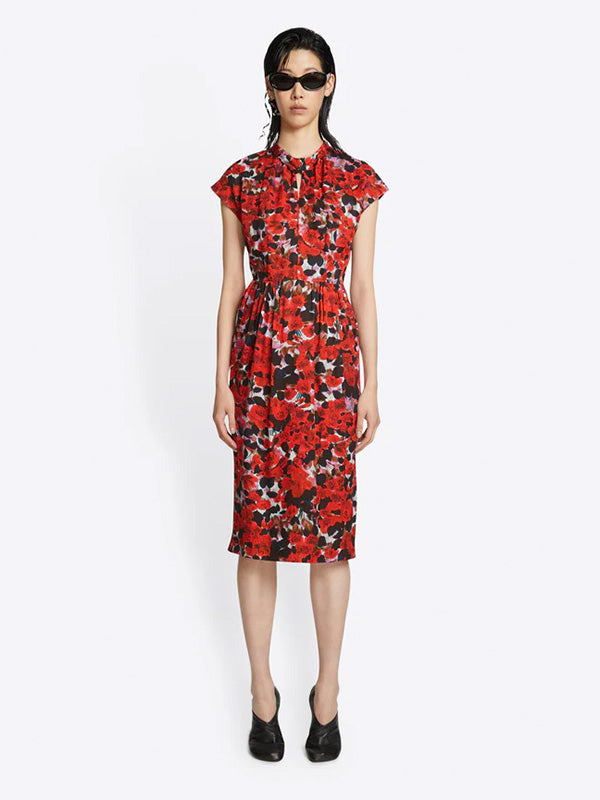 Doromos Dress in Red