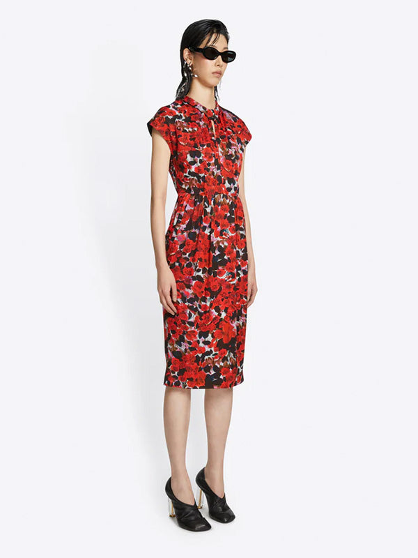 Doromos Dress in Red