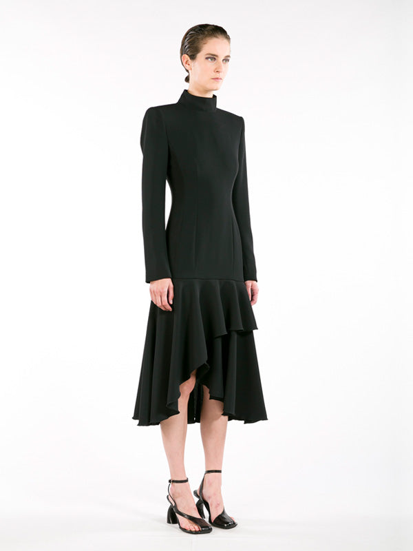 Dries Van Noten Drey Dress in Black