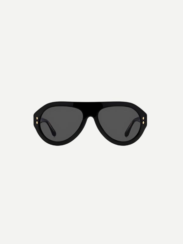 Isabel Marant Darly Sunglasses in Black/Gold