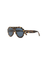 Isabel Marant Darly Sunglasses in Honey Brown Havana Blue
