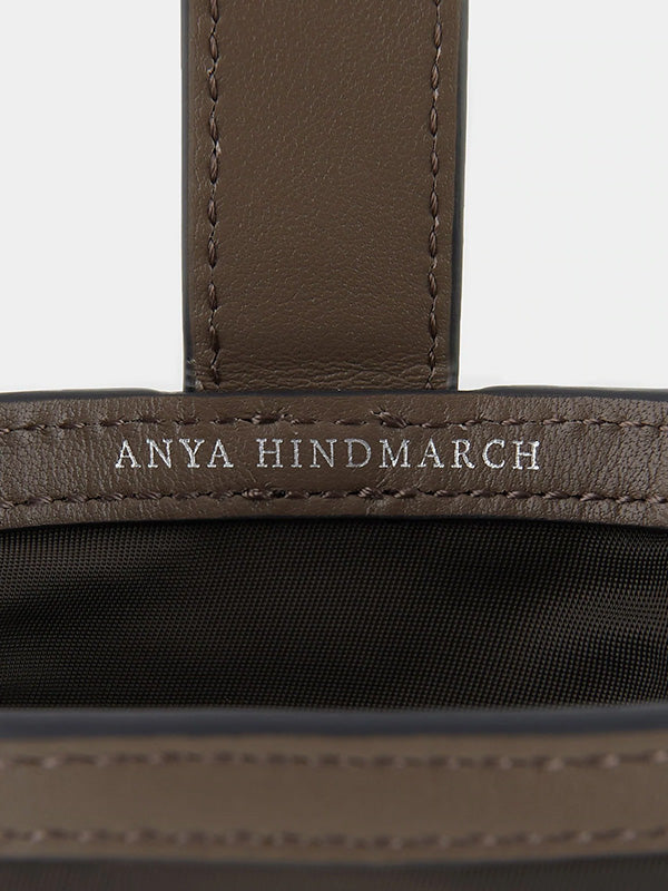 Anya Hindmarch Dog Fetch Pouch in Taupe Recycled Nylon