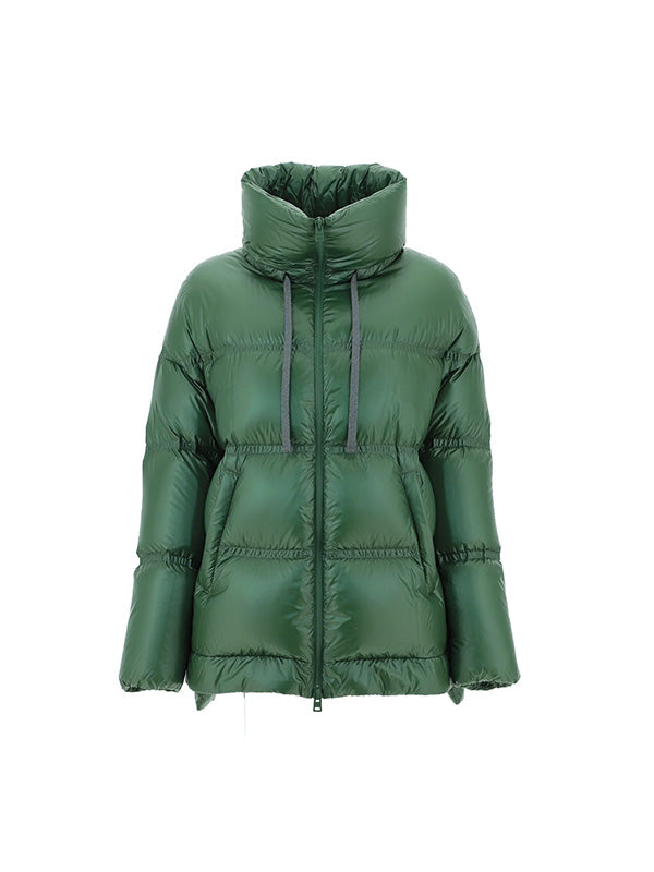 Herno Down Jacket Midi in Greener Pastures