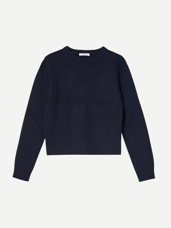 Jac + Jack Dura Sweater In Darkest Navy