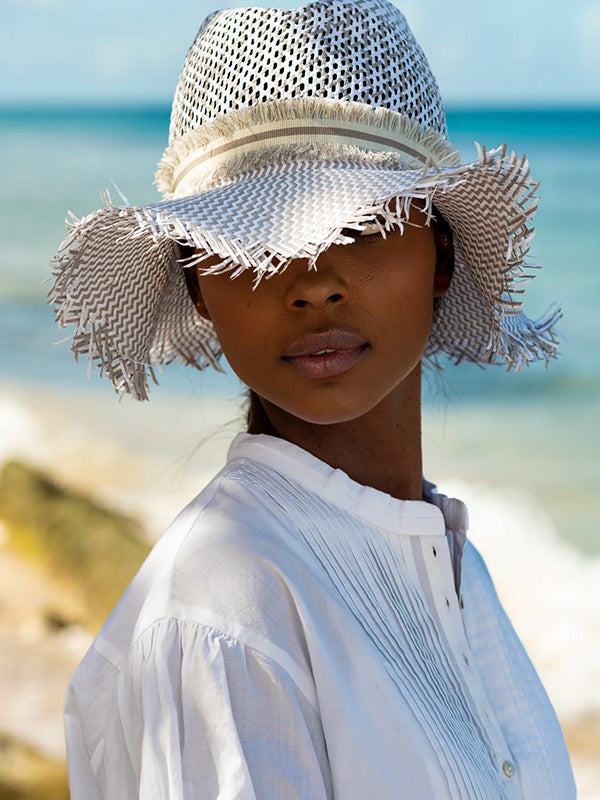 Le Hat Ellie Hat in White