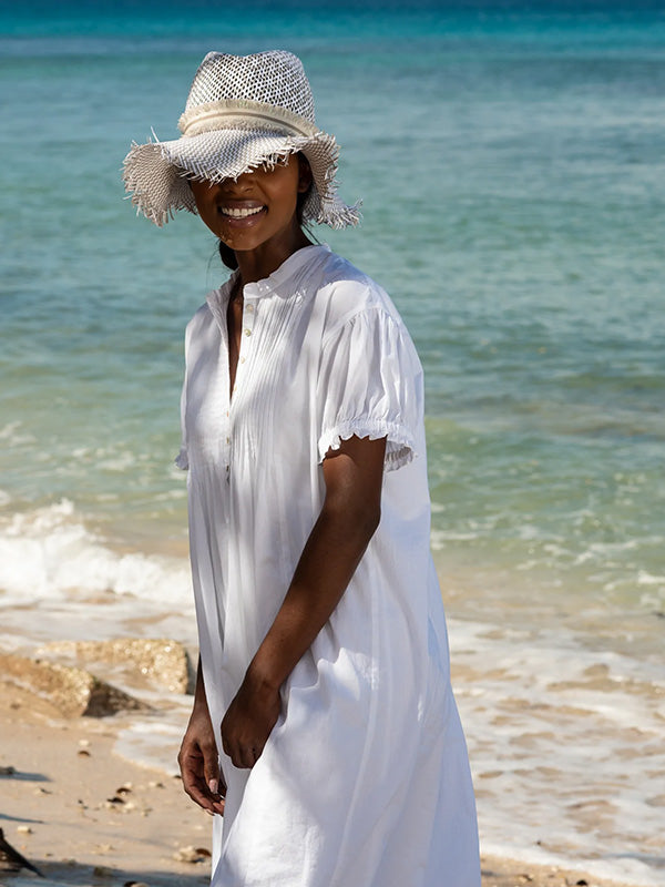 Le Hat Ellie Hat in White