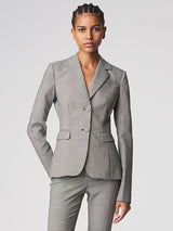 Altuzarra Fenice Jacket in Ivory/Black