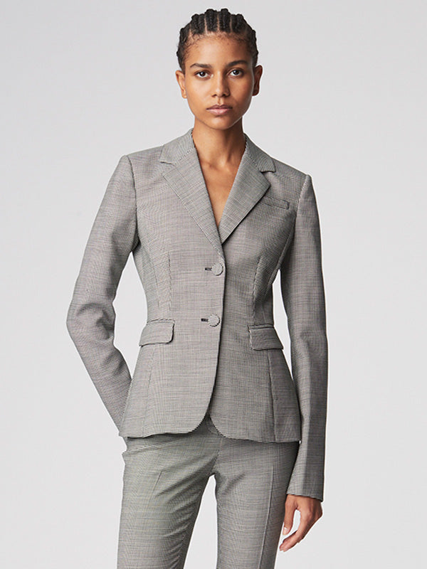 Altuzarra Fenice Jacket in Ivory/Black